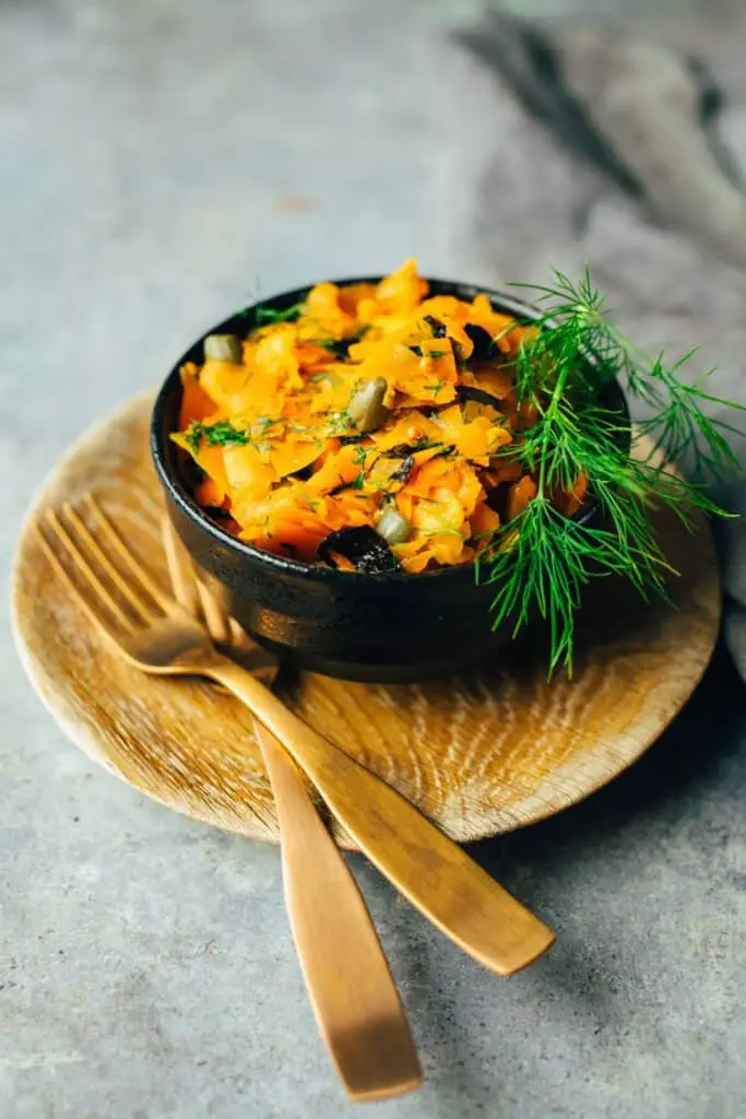 Karottenlachs auf Cashew Frischkaese Vegane Vibes 8 - vegane Rezepte