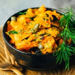 Karottenlachs auf Cashew-Frischkäse