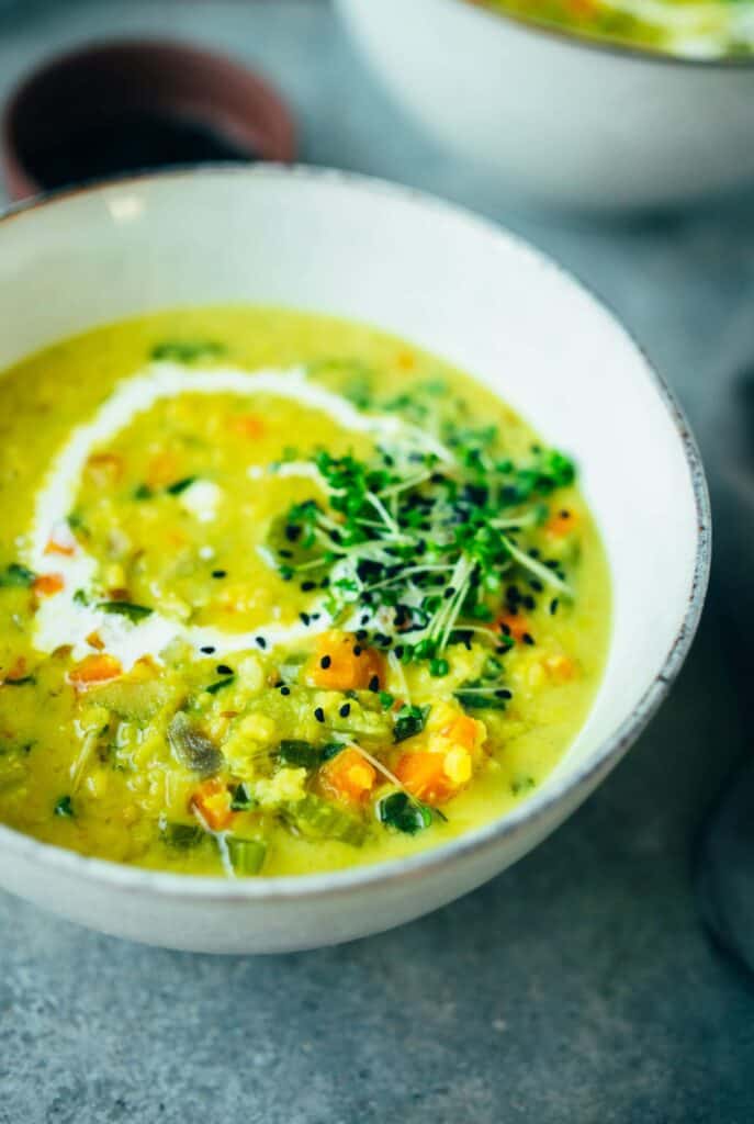 Mung Dal Suppe (vegan)