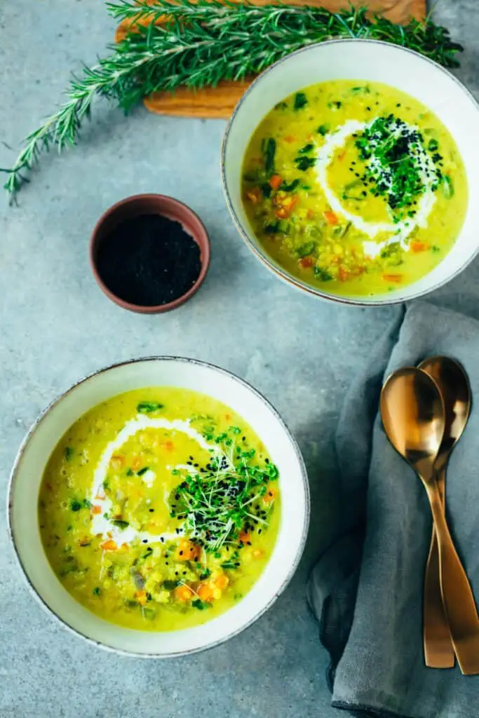 Mung Dal Suppe (vegan)