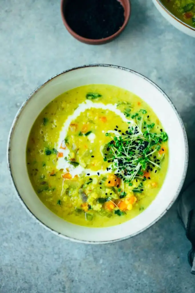 Mung Dal Suppe (vegan)