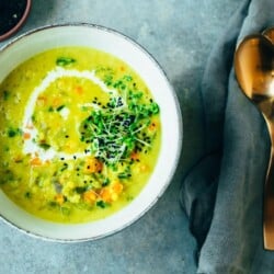 Mung Dal Suppe (vegan)