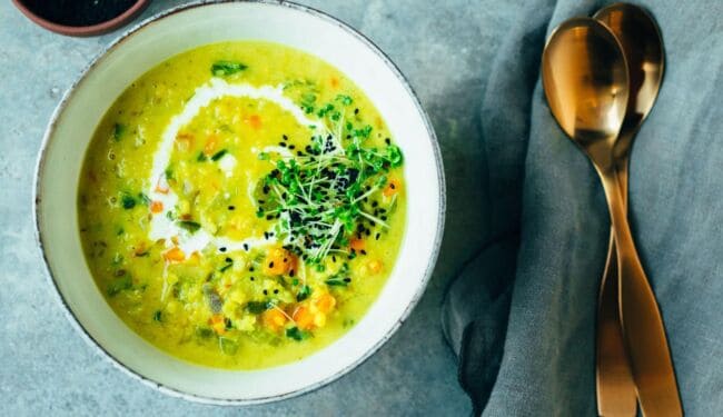 Mung Dal Suppe (vegan)