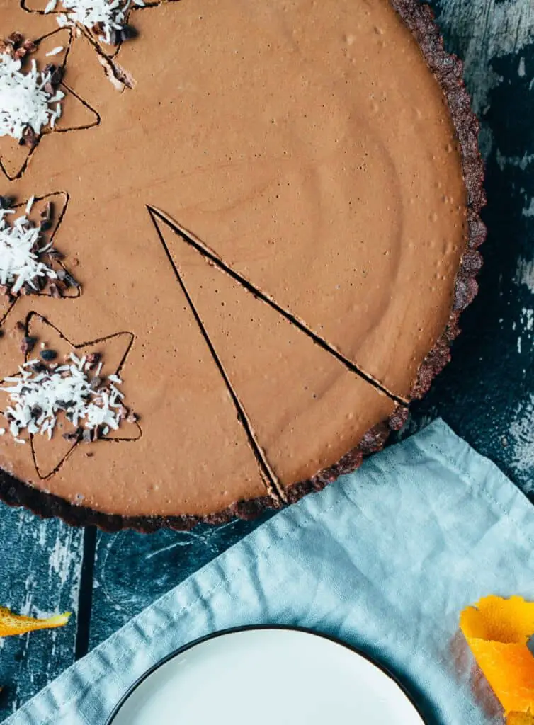 Chocolate tart (vegan)