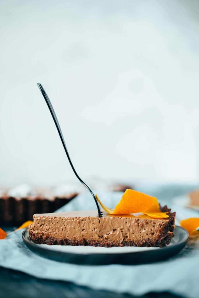 Chocolate tart (vegan)