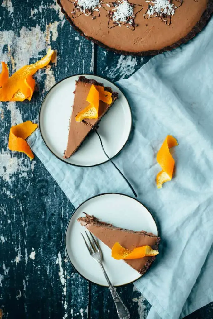 Chocolate tart (vegan)