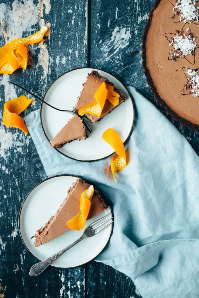 Chocolate tart (vegan)