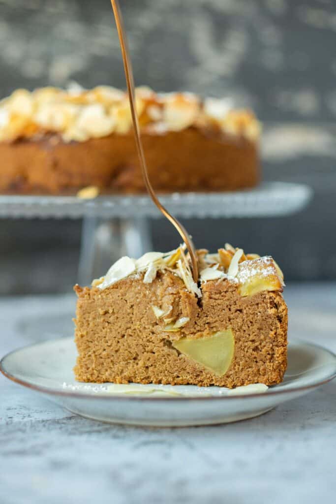 Apfelkuchen (glutenfrei & ölfrei)