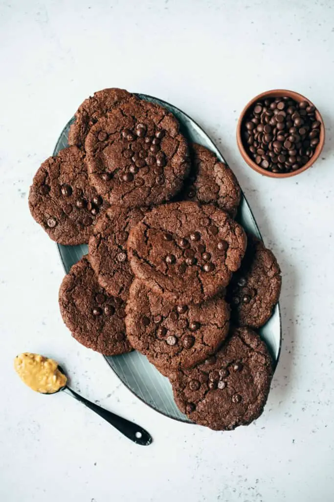 Double Chocolate Cookies (oil free)