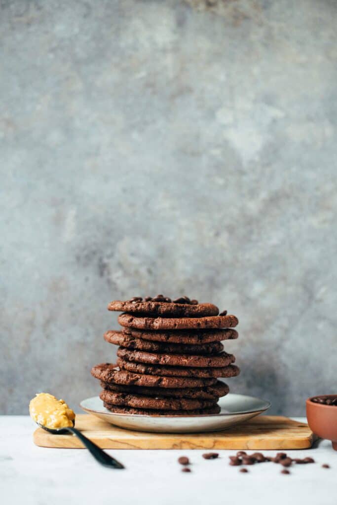 Double Chocolate Cookies (oil free)