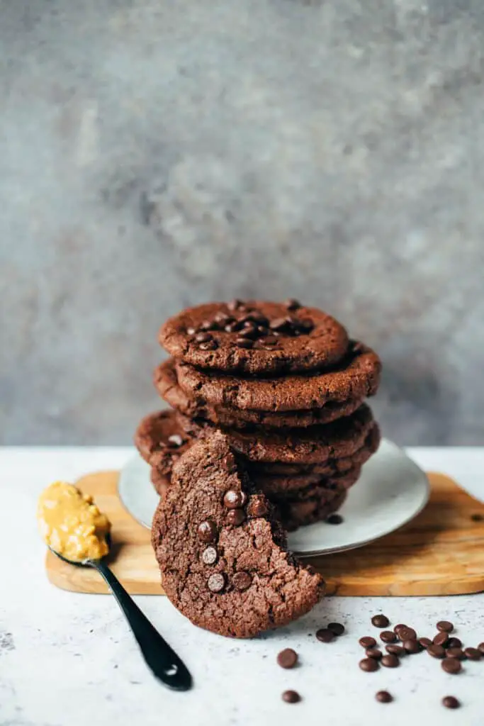 Double Chocolate Cookies (oil free)