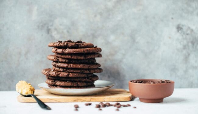 Double Chocolate Cookies (ölfrei)