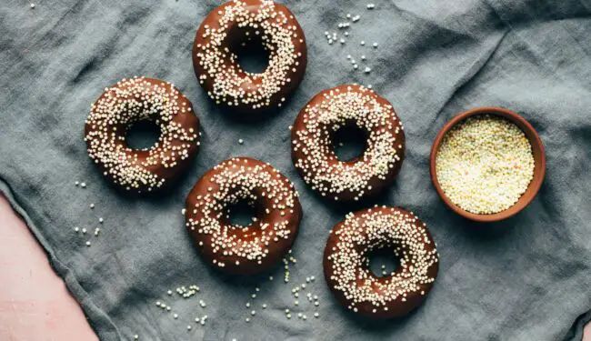 Vegane Schoko Donuts