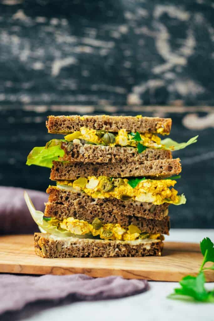 vegan egg salad (recipe)