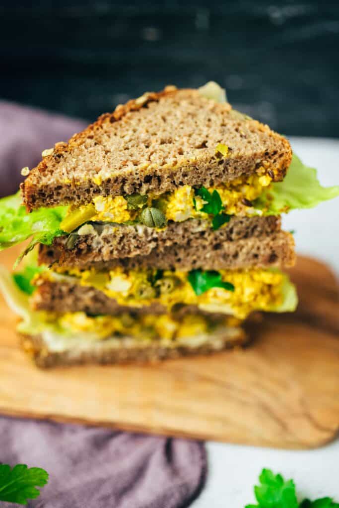 vegan egg salad (recipe)