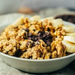 Chunky Monkey Granola (vegan)