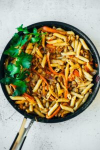 Mexican Style Pasta (vegan)