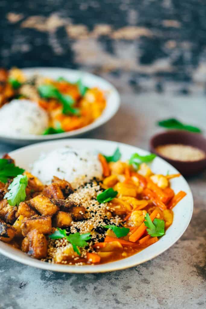 Vegetables sweet & sour