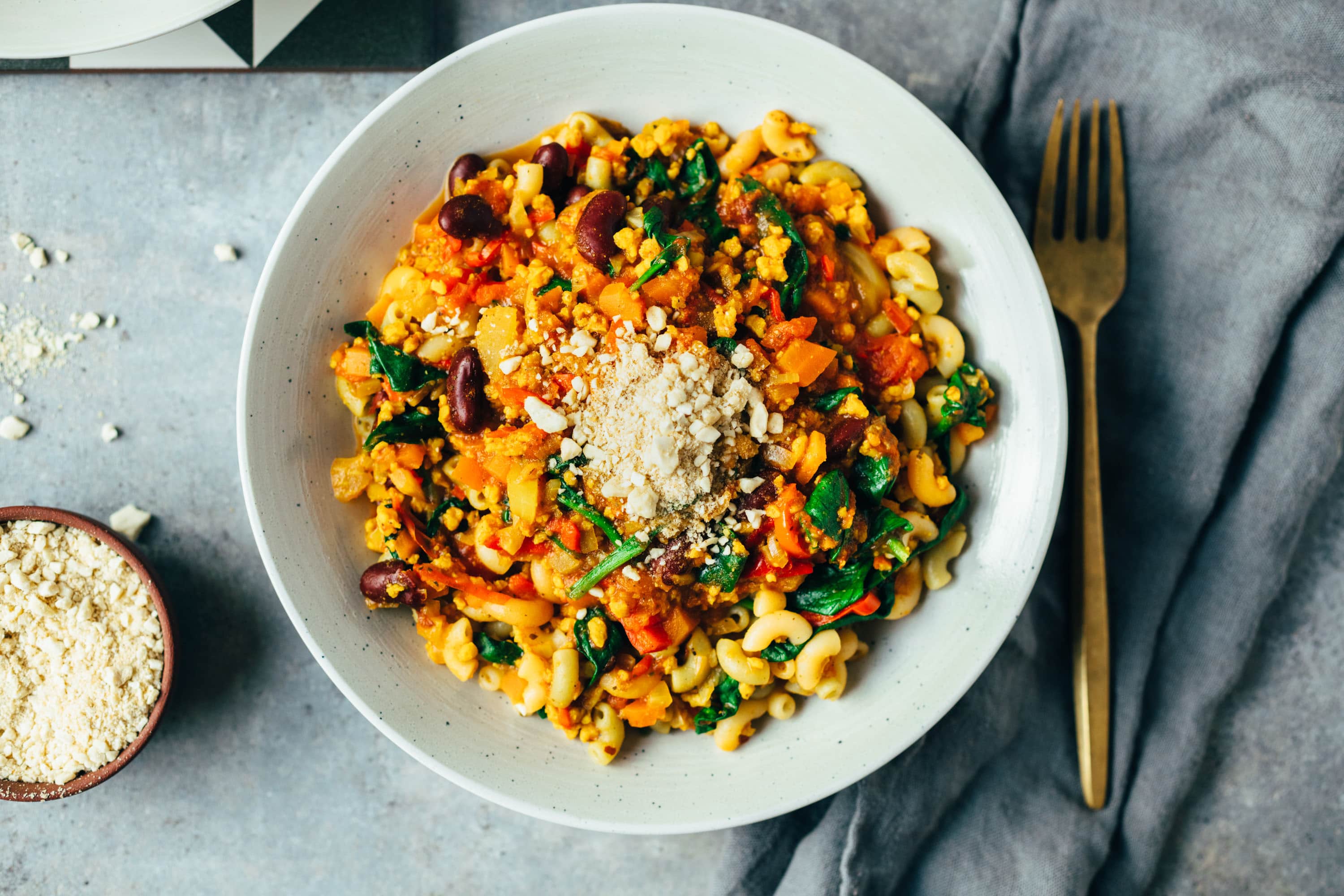 High protein pasta vegane vibes
