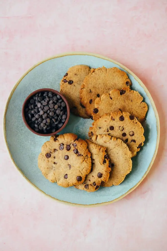 Coconut chocolate cookies (oil-free &amp; vegan)