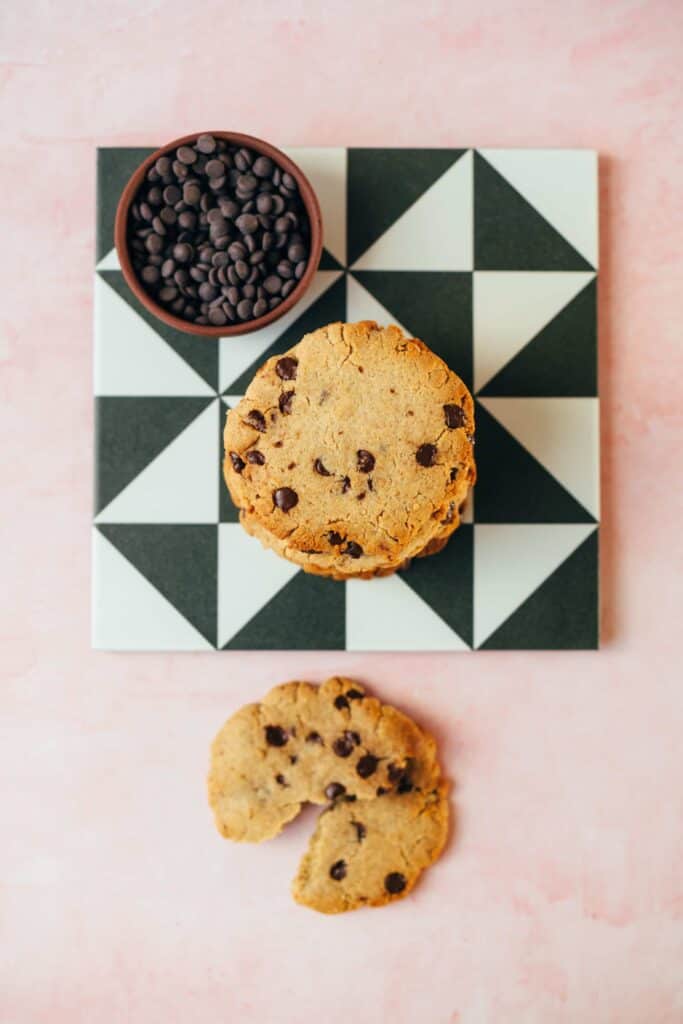 Coconut chocolate cookies (oil-free &amp; vegan)