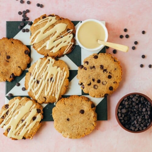 Kokos Schoko Cookies (ölfrei & vegan)