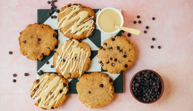 Kokos Schoko Cookies (ölfrei & vegan)