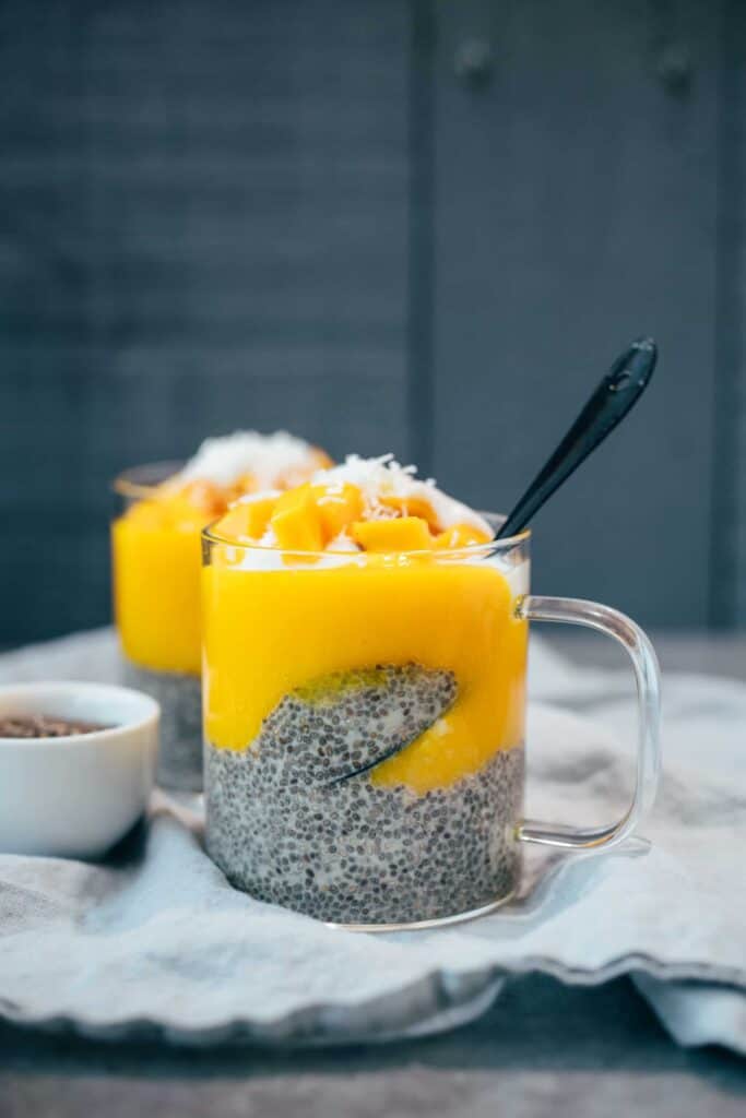 Mango Chia Pudding  