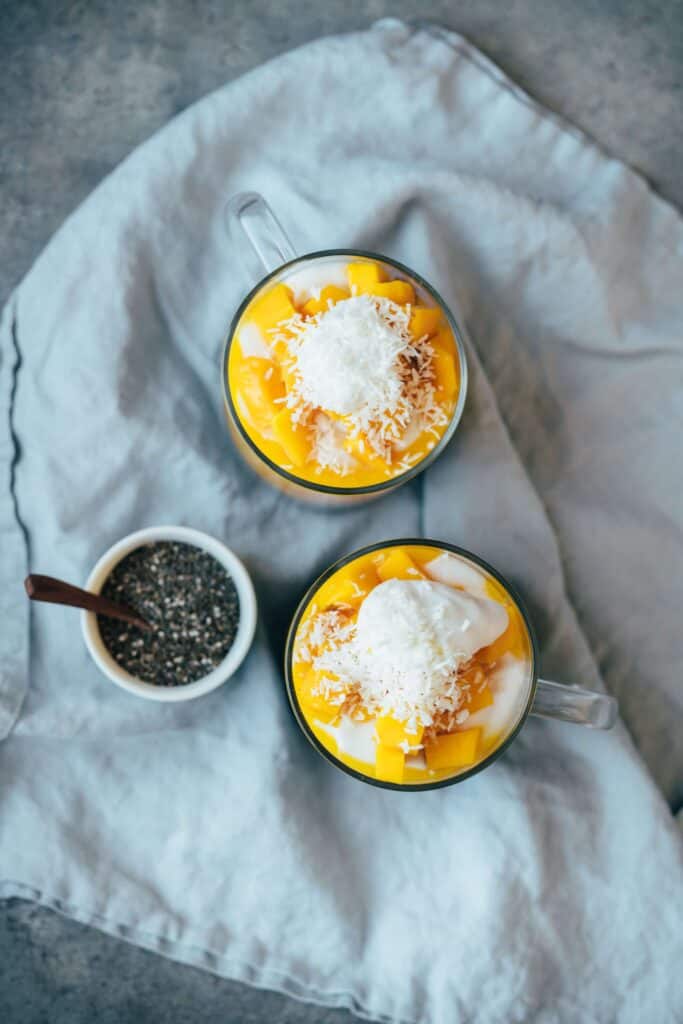 Mango Chia Pudding 