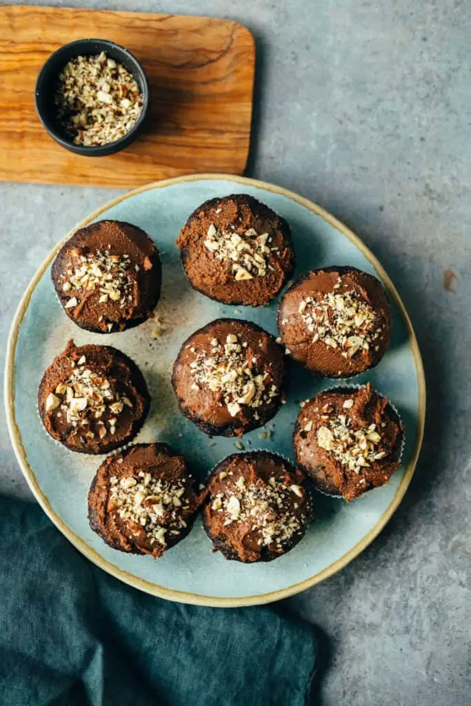 Nutella cupcakes (vegan)