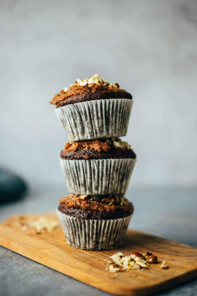 Nutella cupcakes (vegan)