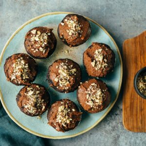 Nutella Cupcakes (vegan)