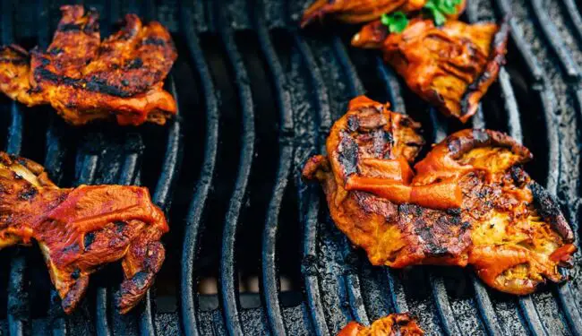 Austern Pilz Steak für den Grill