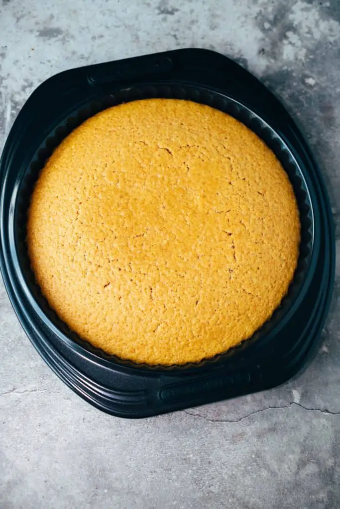 Simple vegan sponge cake base