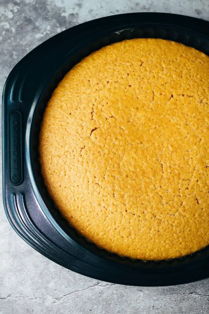 Simple vegan sponge cake base