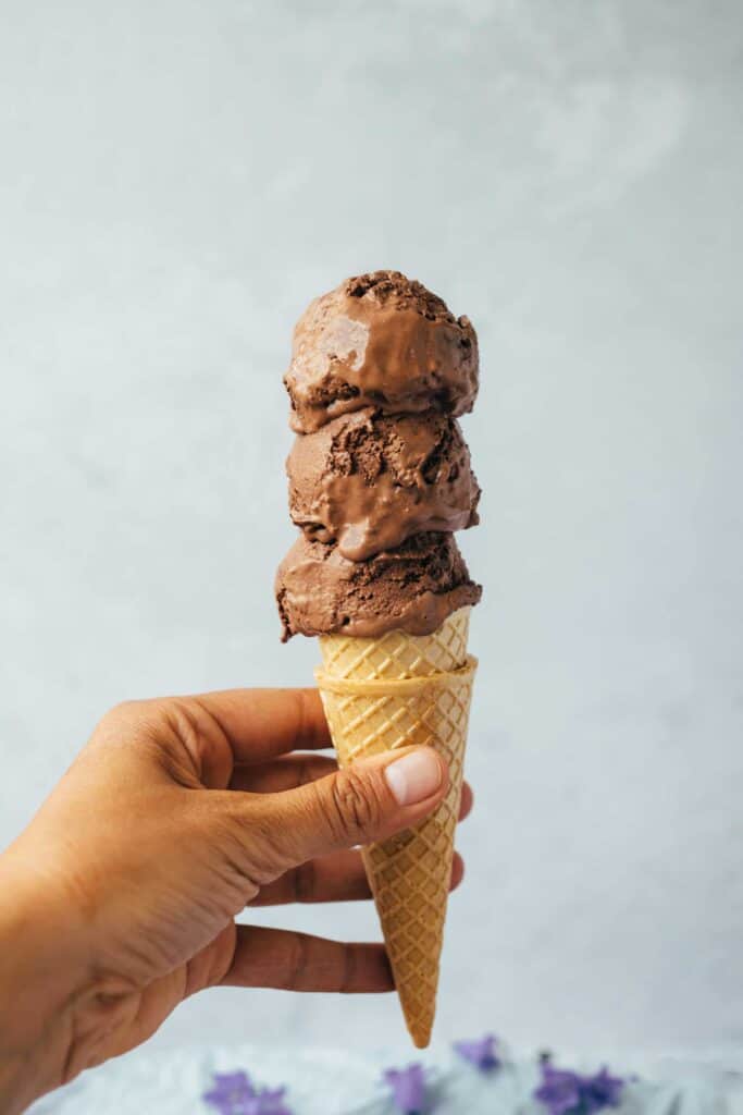 Fudge Brownie ice cream (after Ben &amp; Jerry's)