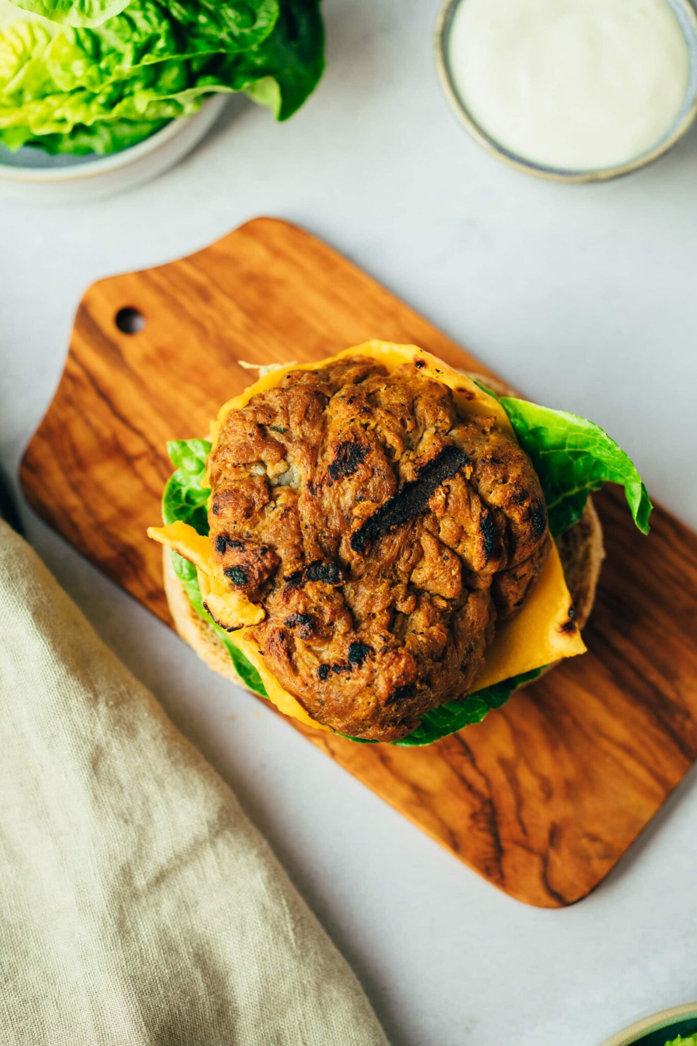 Seitan Burger (für den Grill) vegan — VEGANE VIBES