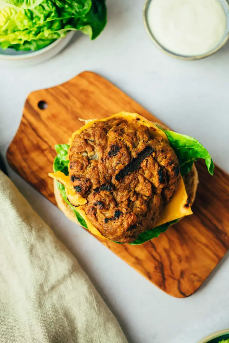 Seitan Burger (für den Grill) vegan — VEGANE VIBES