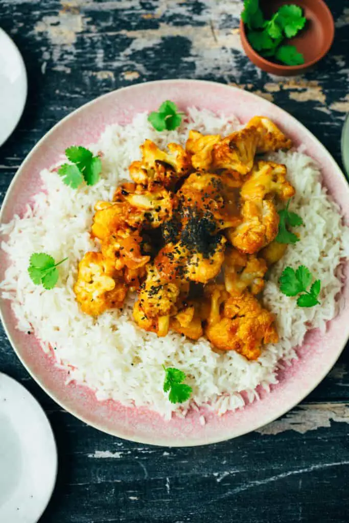 Cauliflower wings sweet and sour