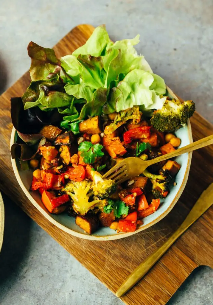 High protein oven dish (vegan)