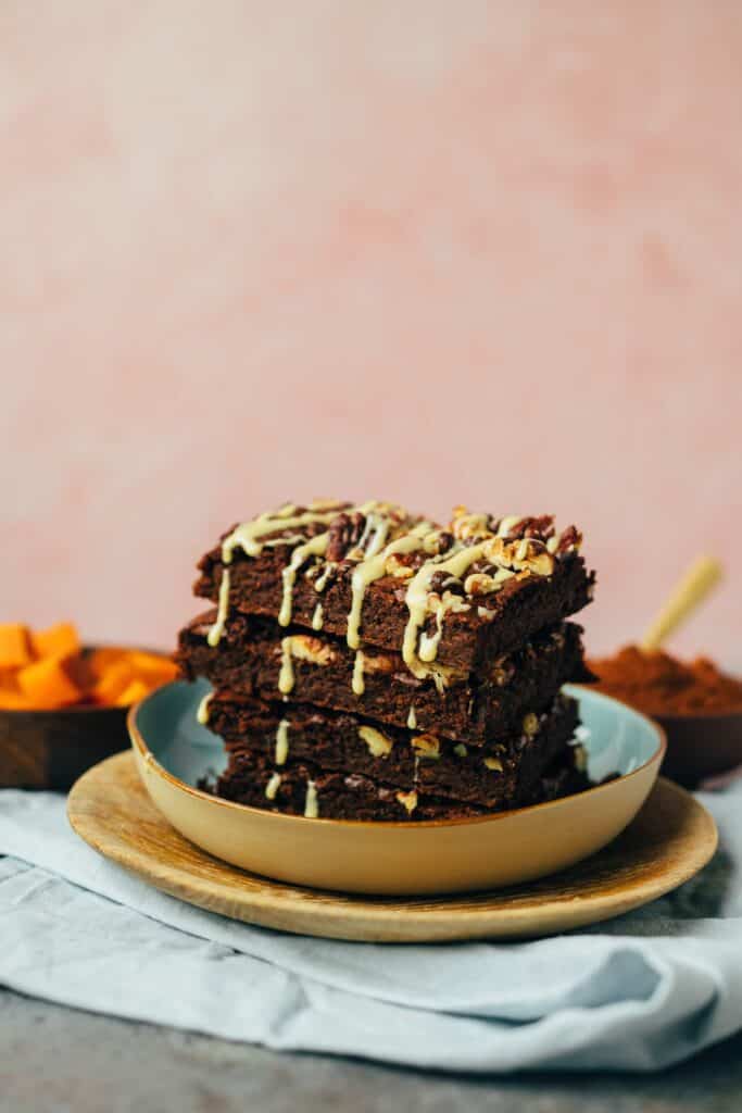 Süßkartoffel Brownie (ölfrei, glutenfrei)