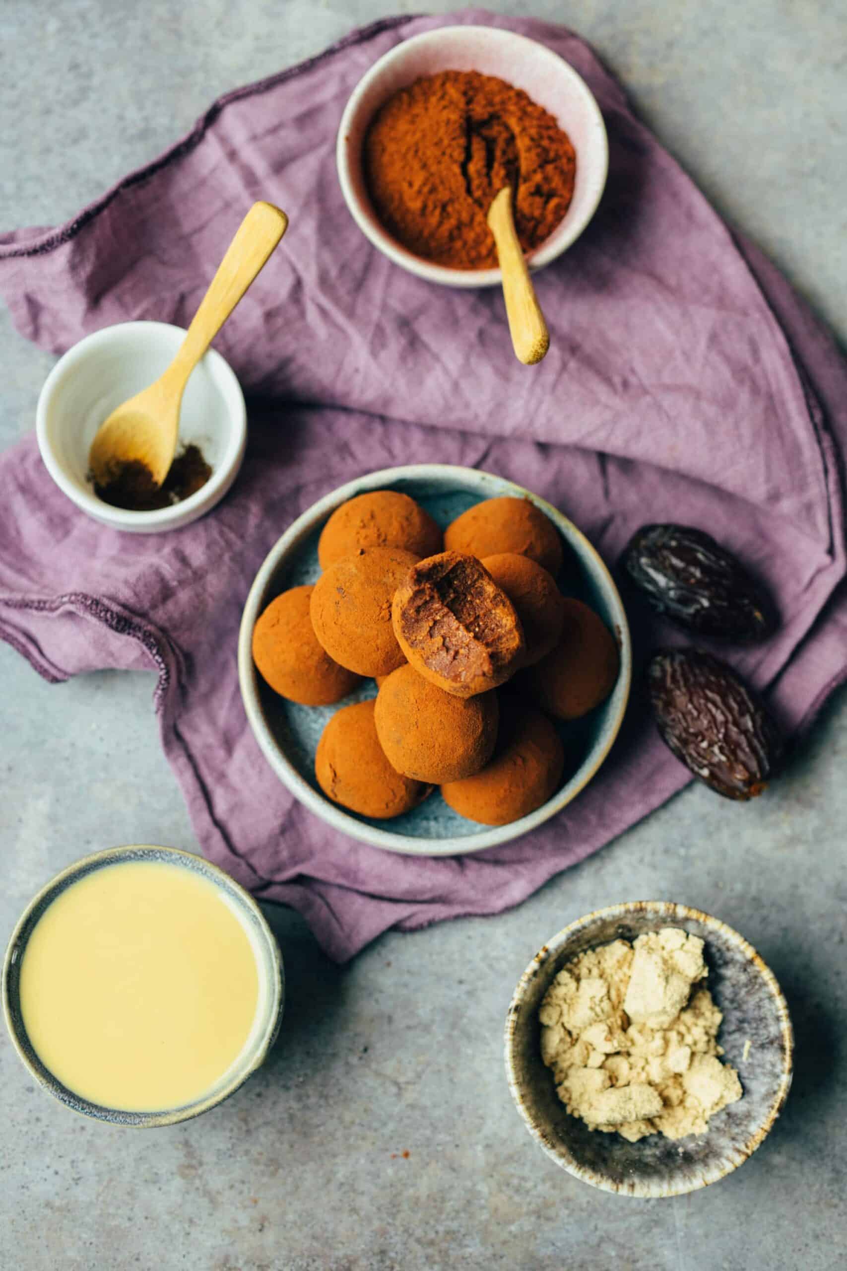 Chocolate-Protein Trüffel — VEGANE VIBES