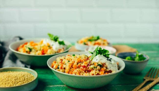 Couscous Salat (10 Minuten)