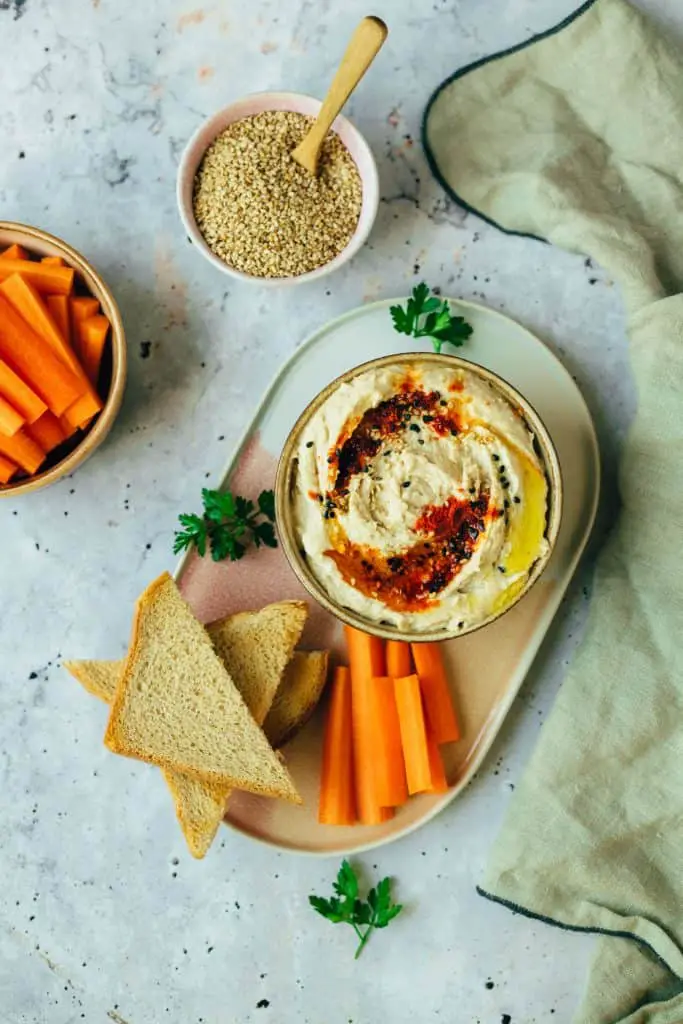 Weiße Bohnen Hummus (10 Minuten)