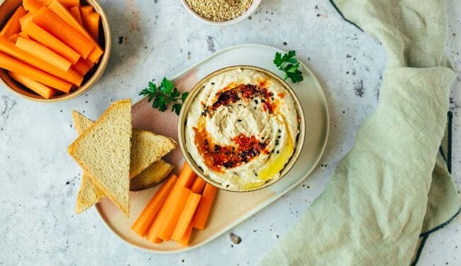 Weiße Bohnen Hummus (10 Minuten)