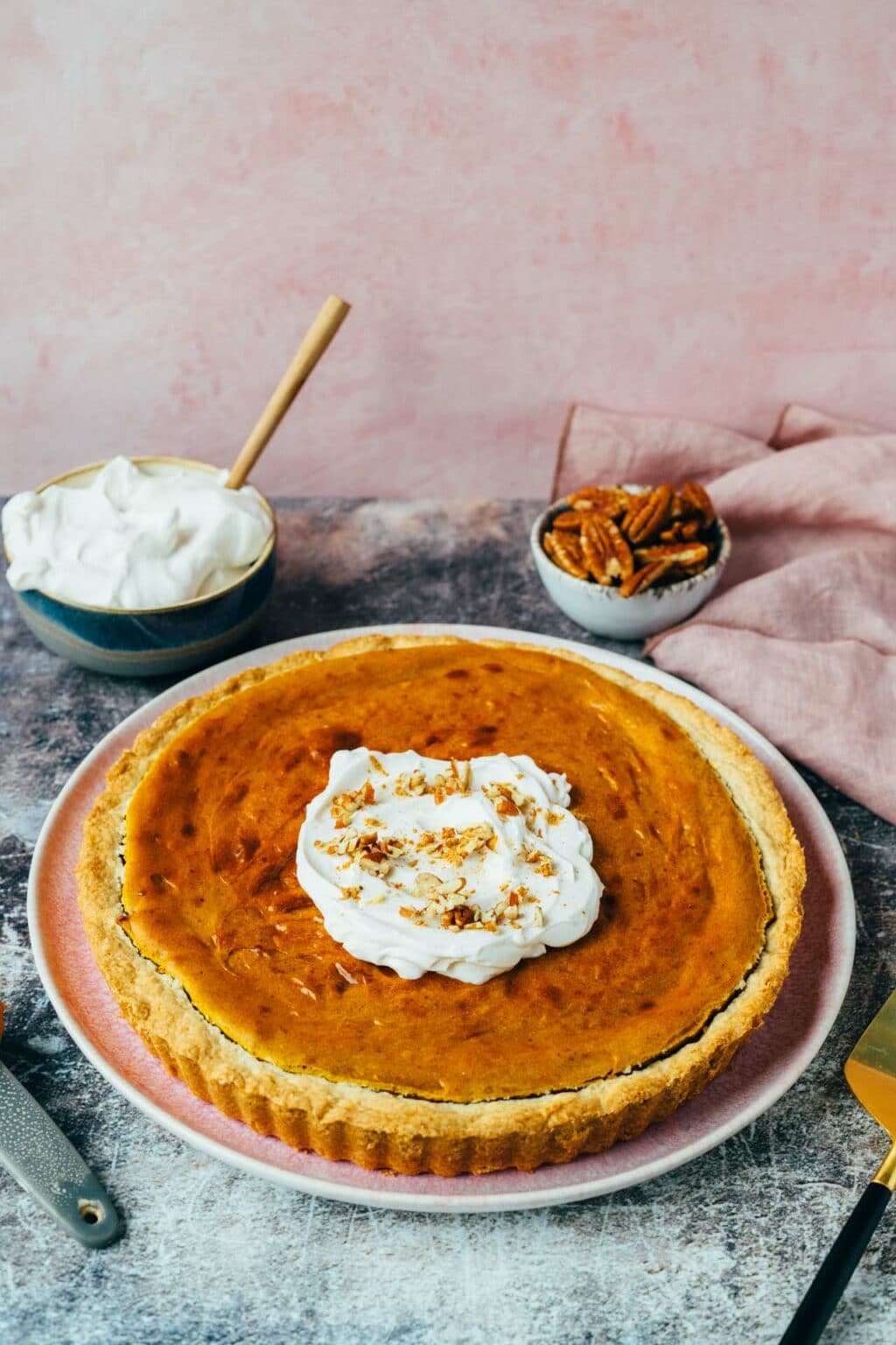 Pumpkin Pie (Kürbiskuchen) — VEGANE VIBES