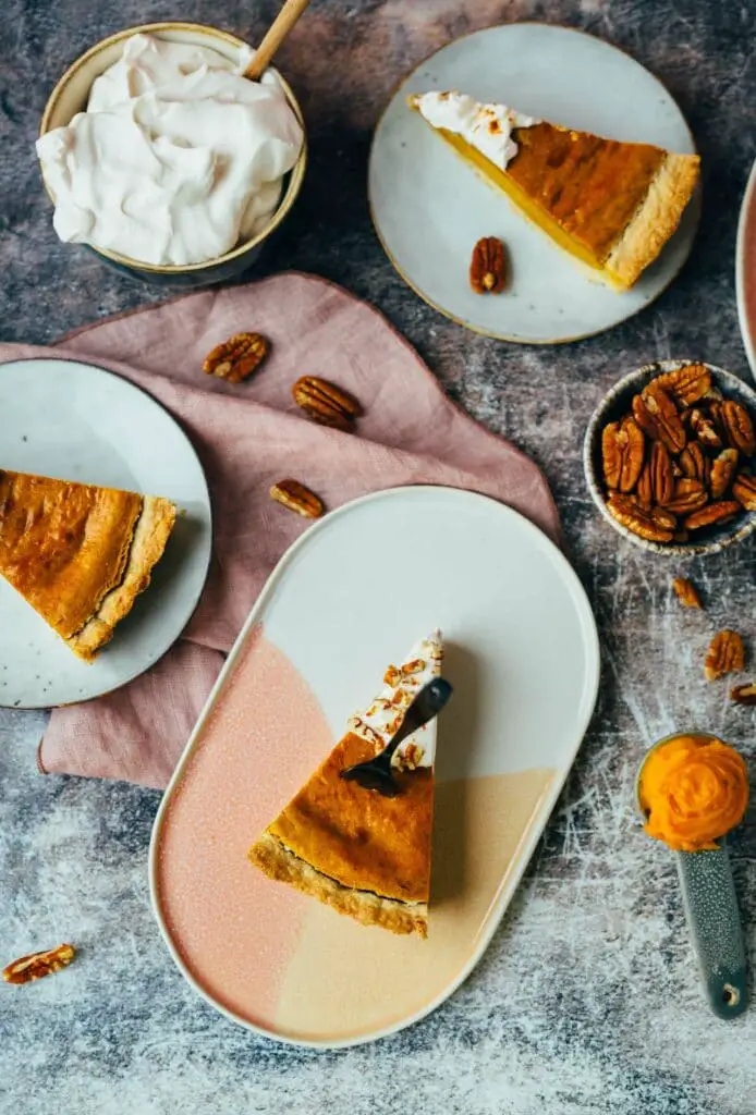 Pumpkin Pie (Kürbiskuchen) — VEGANE VIBES