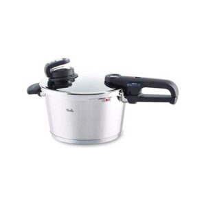 Fissler vitavit premium / Induktions-Schnellkochtopf (4,5L, Ø 22 cm) Edelstahl-Dampfkochtopf, inkl. vitacontrol digital Kochassistent - 2 Garstufen