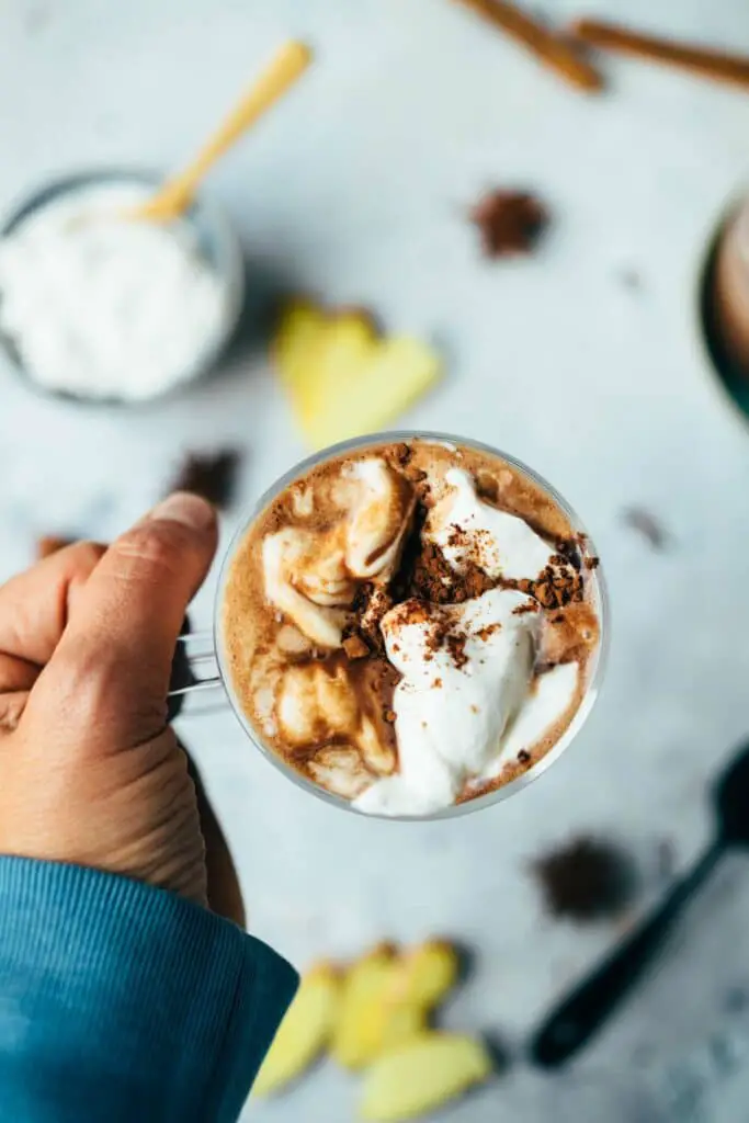 Heiße Chai-Schokolade (vegan)