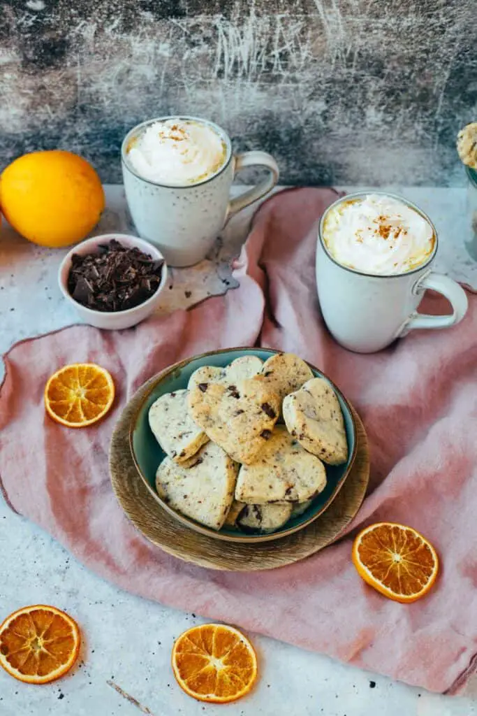 Orangen Schoko Plätzchen